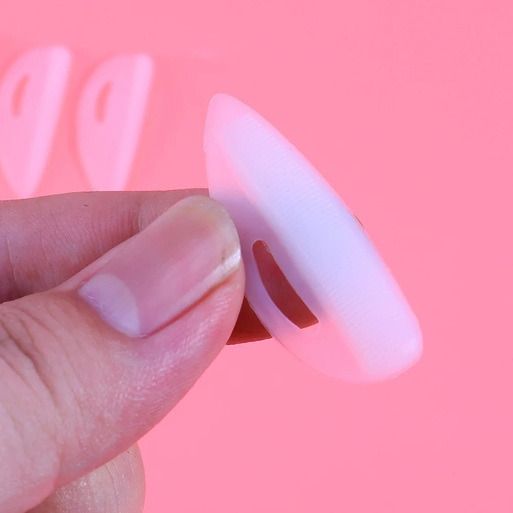 

10Pairs Silicone Eyelash Perming Pads Shaped Fit All Eyes Lift Curl Natural Lashes Reusable Makeup Application Shield