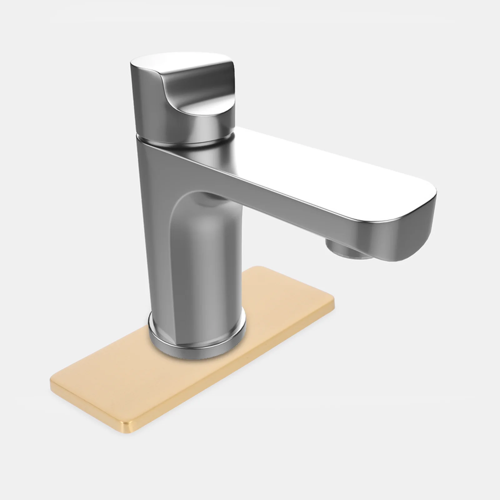 2 قطعة صنبور Escutcheons لوحة الحمام بالوعة المطبخ ثقب يغطي تصميم أنيق دائم موثوقة أداء طويل الأمد