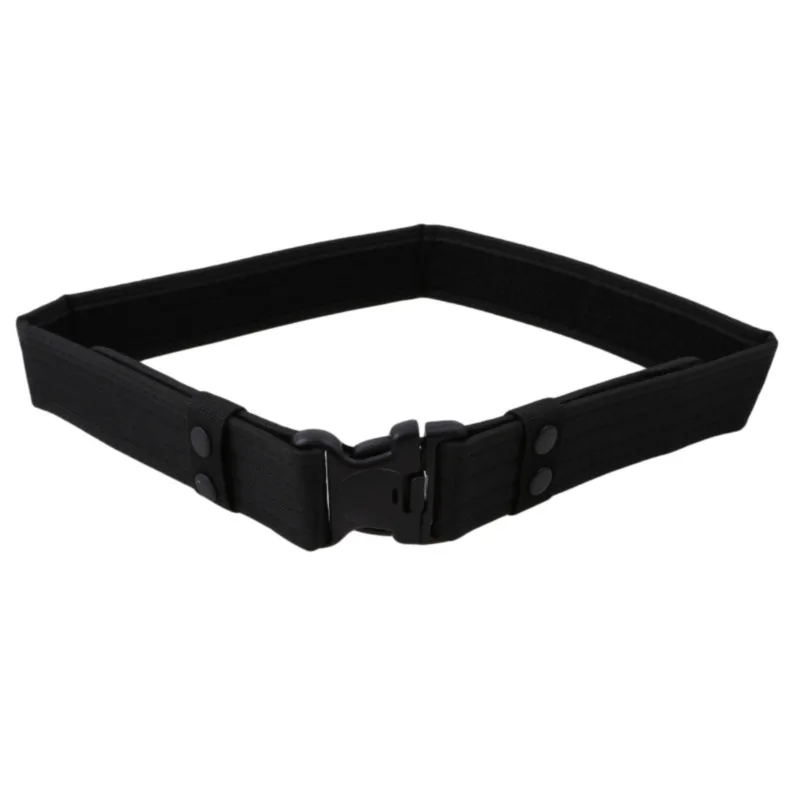 Combat Belt Set Quick Release Tactical Belts Fashion Men Canvas Waistband Outdoor Hunting Hiking Travel Tool