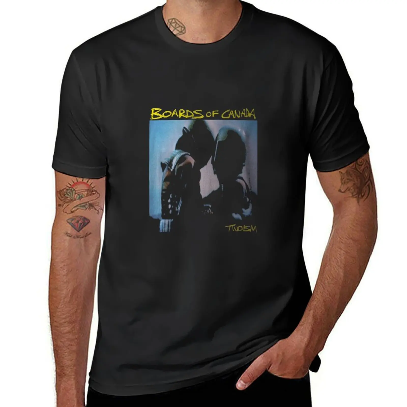 Boards of Canada Twoism T-Shirt tops vintage sweat shirts, men