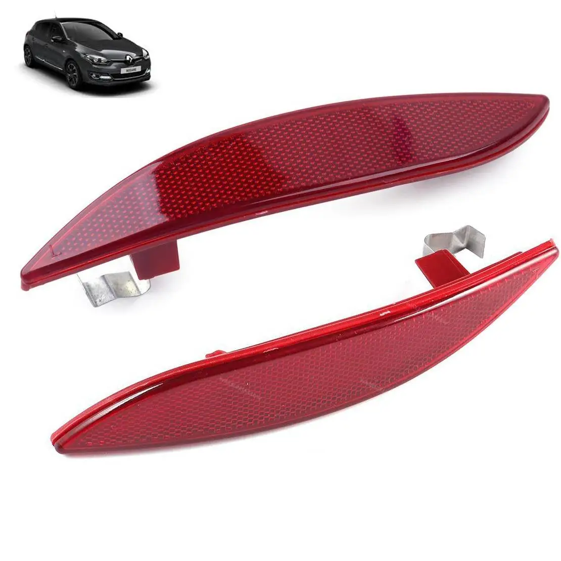 Rear reflector Fit For Renault Megane III Fluence right bumper reflector rear lamp