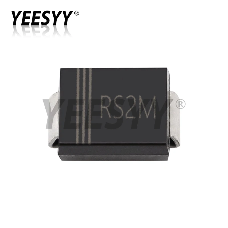 50pcs SMB Fast Recovery Rectifier Diode RS2M RS3M RS5M DO-214AA