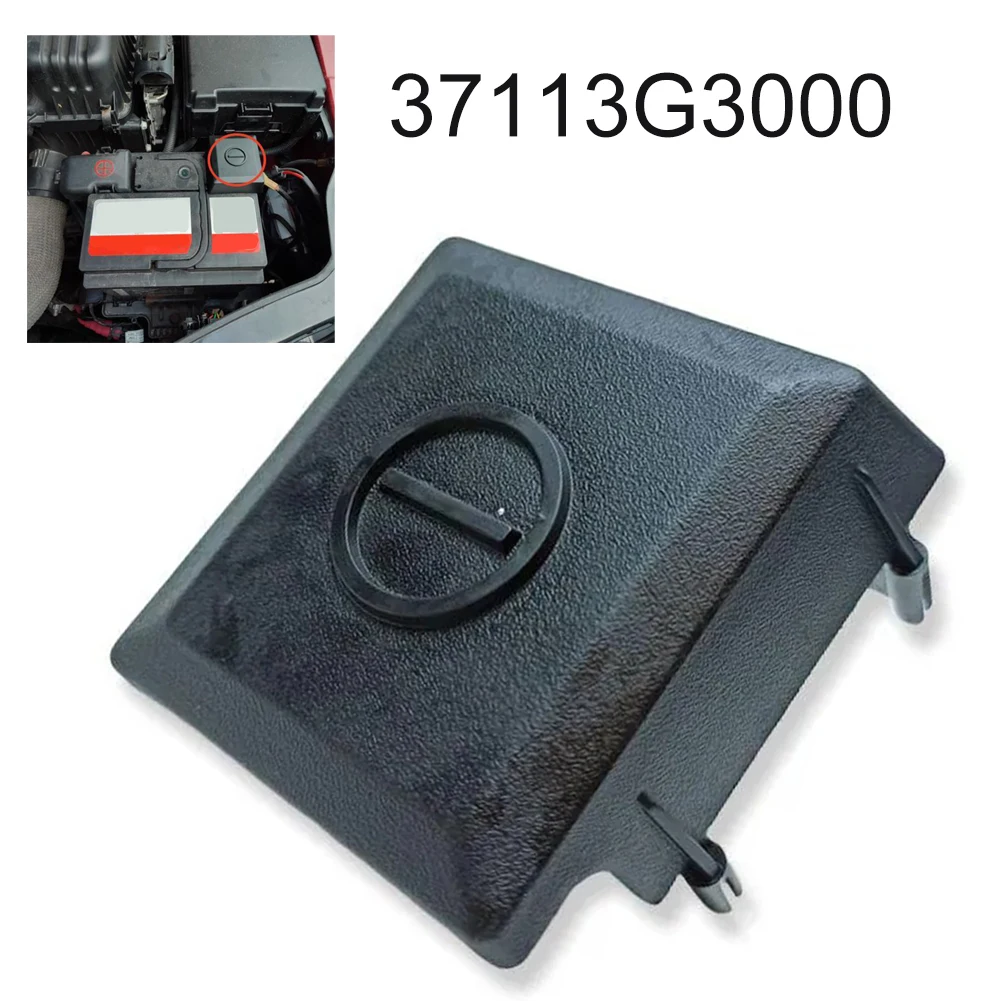 Car Battery Negative Terminal Protector Cover 37113-G3000 For Hyundai Kona MK1 For Kia Ceed Cerato Forte Niro K5 Telluride 2018+