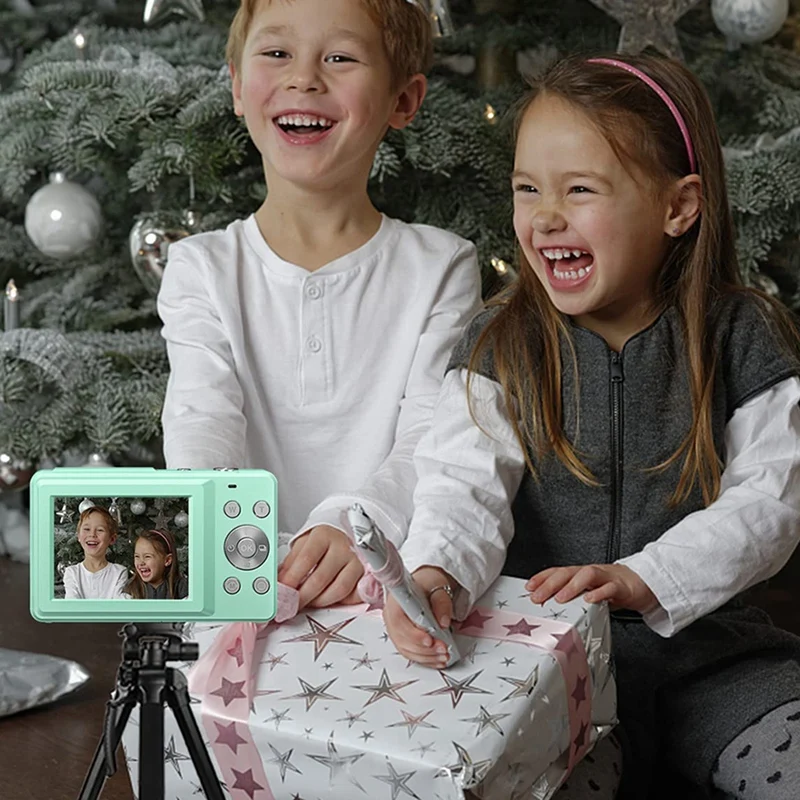 Kids Digital Camera 1080P 44MP Kids Camera Christmas Birthday Gift For Children Kids Teens