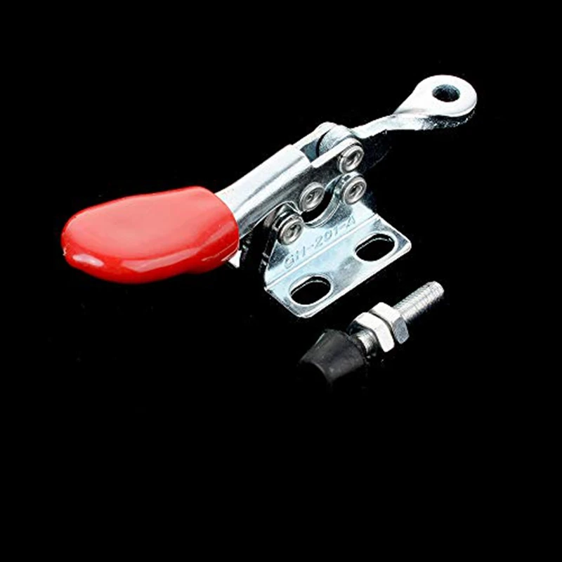 Morsetto a levetta ABRE-Rosso GH-201A 27Kg Strumento a sgancio rapido Morsetti orizzontali Mano Nuovo accessorio per utensili pesanti