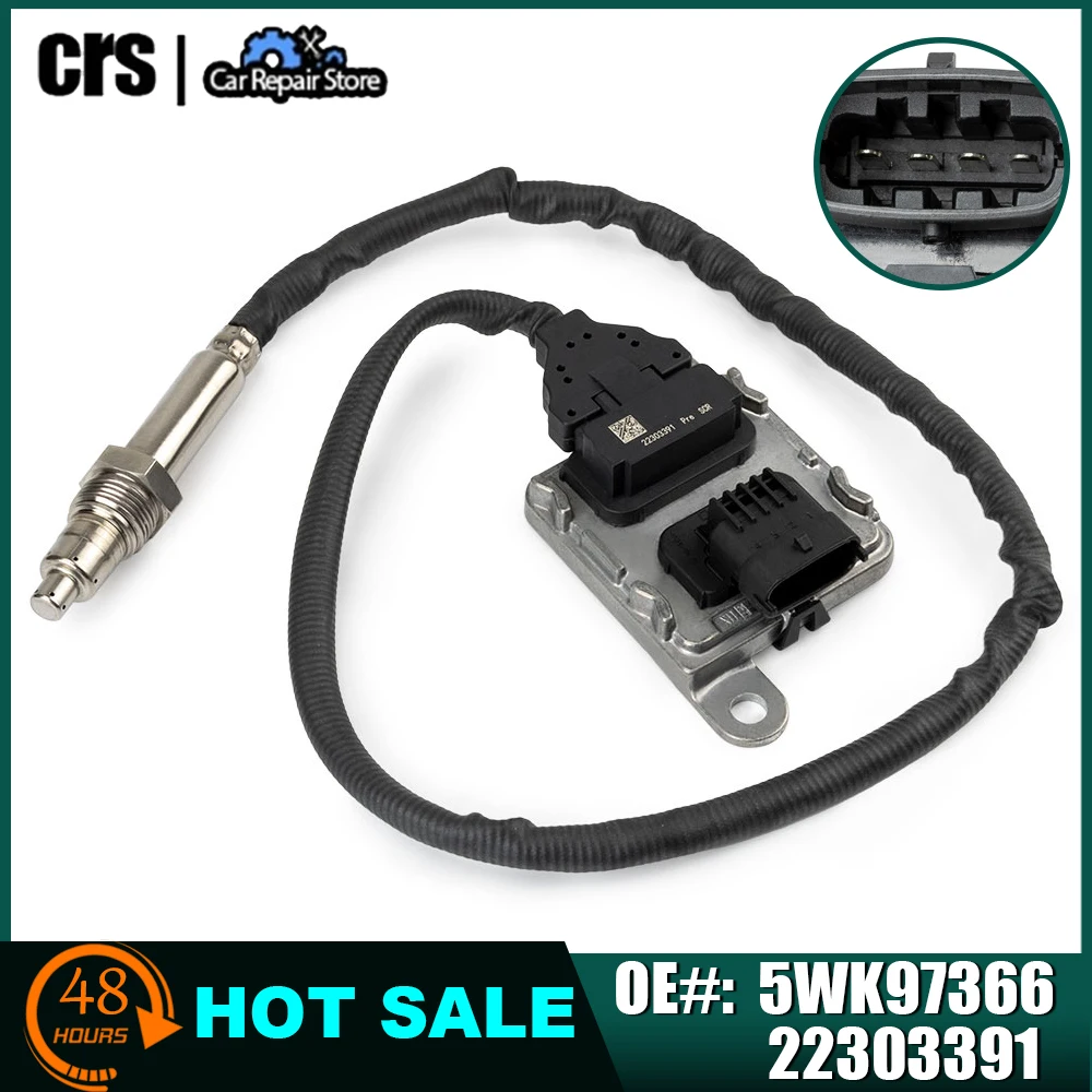 Nitrogen Oxygen Sensor 5WK97366 22303391 21346963 For Volvo Truck D11 D13 For Mack MP8 ENG-VE13 EM-USA17 EAS-SD (2-BOX) POST-CAT