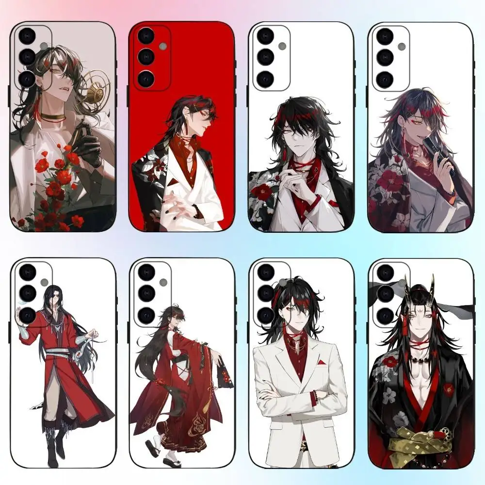 

Luxiem Vtuber Vox Akumaes Coat Phone Case For Samsung Galaxy A73,A72,A71,A70,A53,A52,A51,Others Soft Black Cover