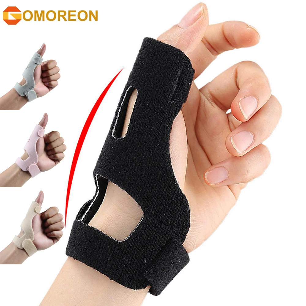 

Thumb Wrist Brace Night Support for Pain Relief Sprains Arthritis Tendonitis Carpal Tunnel, Wrist and Thumb Support Stabilizer