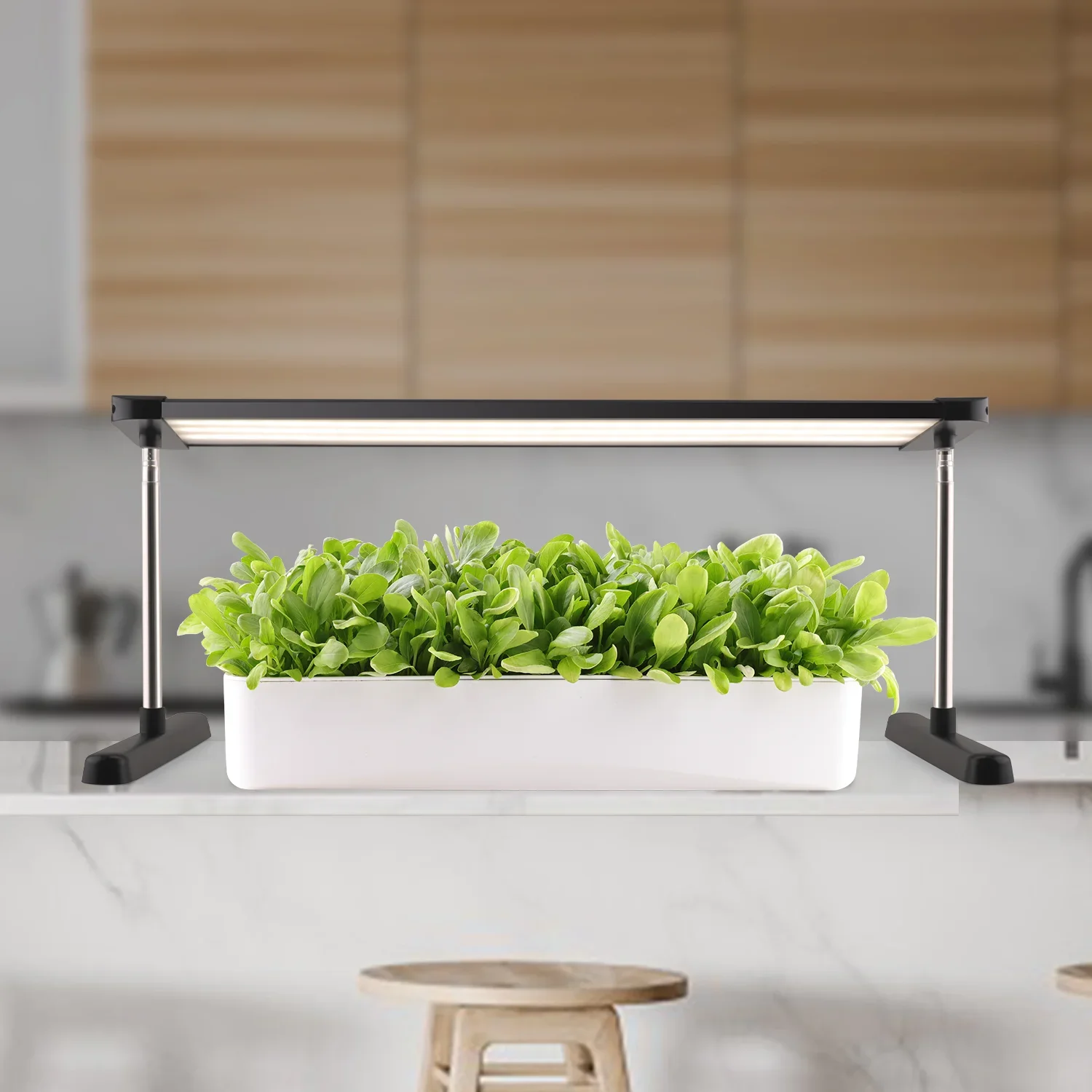 J&C Gifted Hanging, Standing, Ceiling Mounting LED Grow Light for Racks Grown Lights LED Hydroponic Grow Light