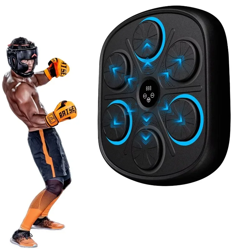 New Factory Smart Focus Agility Training Digital Boxing For adults Wall Target Smart Punching Training Music Boxing Machine