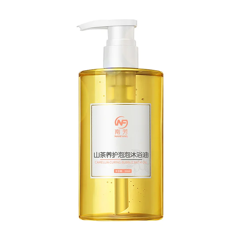 180ml Cleansing Moisturizing Body Care Essential Oil Camellia Seed Prevent Dryness Not Tight Not Greasy After Washing Unisex