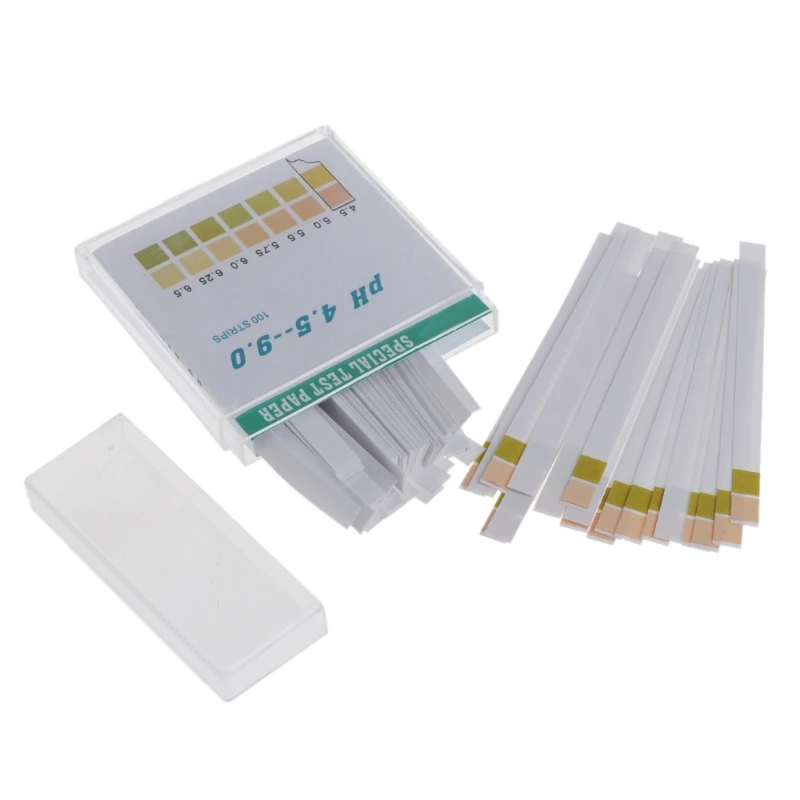 100 Strips PH Value 0-14 4.5-9.0 Alkaline Acid Litmus Testing Paper Tester PH Meters Indicator Paper For Urine Water Aquarium