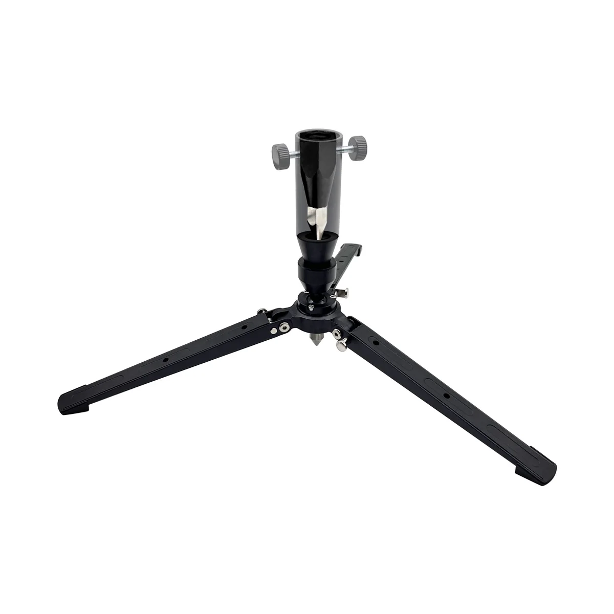 Prism Pole Tips Plate Tripod for Prism Pole Clip Clamp Support Mini Pole Bracket