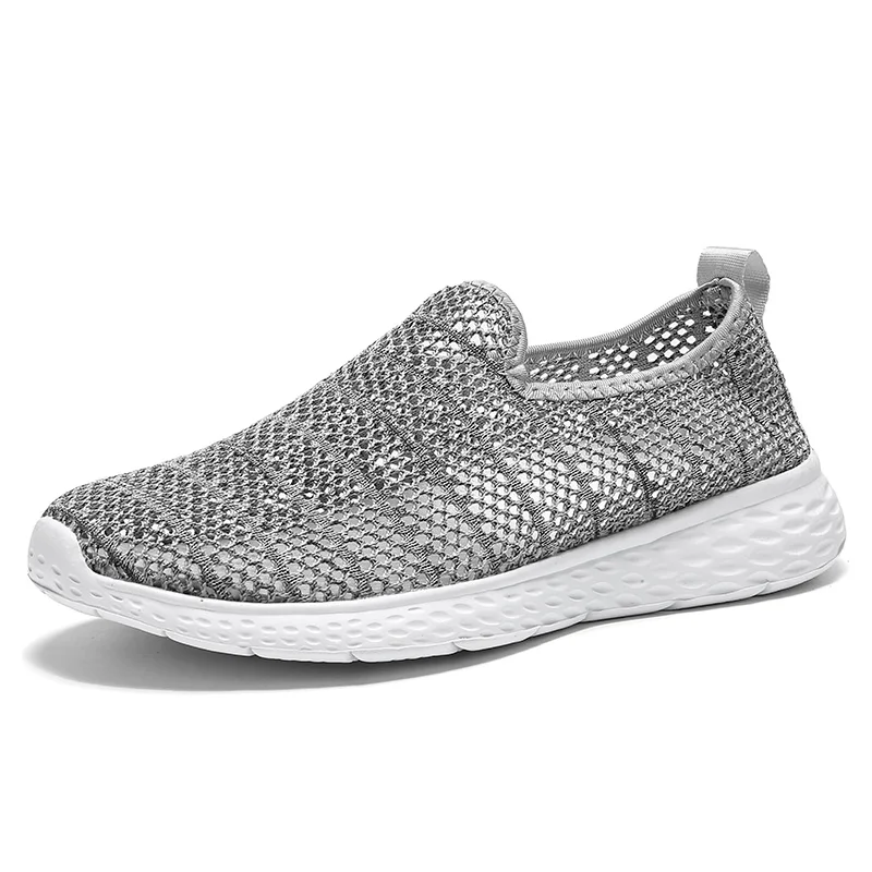 New 2023 summer men's and women's lazy shoes breathable mesh sneakers Fashion comfortable casual foot mesh shoes