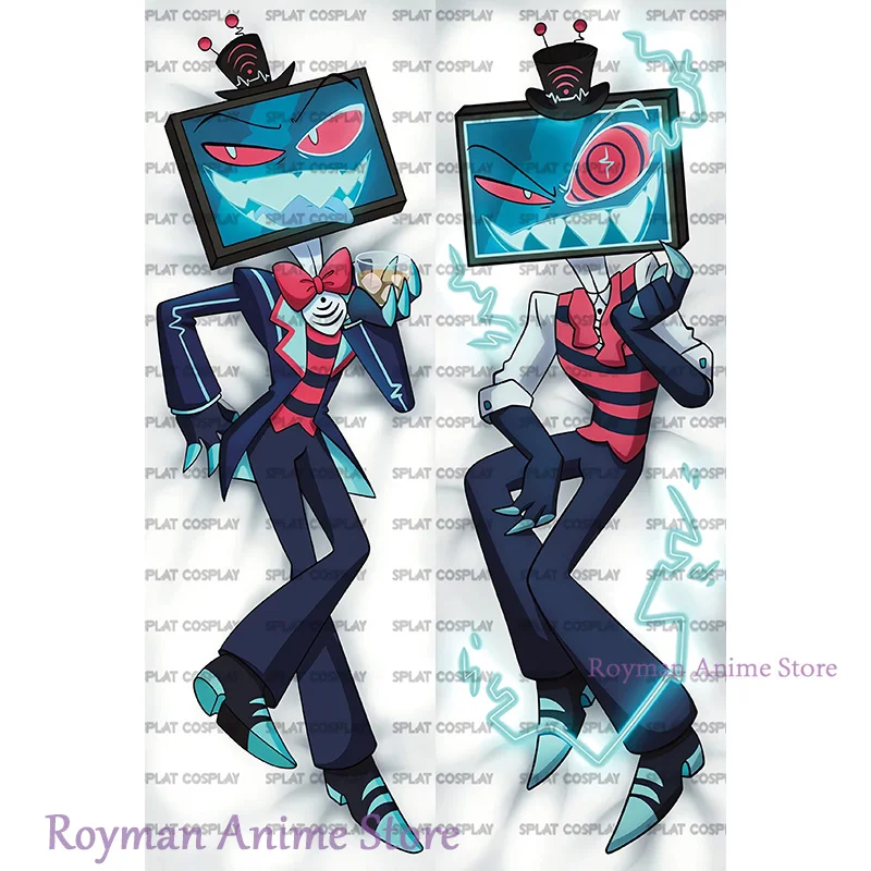 Funda de almohada de tamaño real con estampado de doble cara de Anime Dakimakura Vox, decoración navideña de Halloween