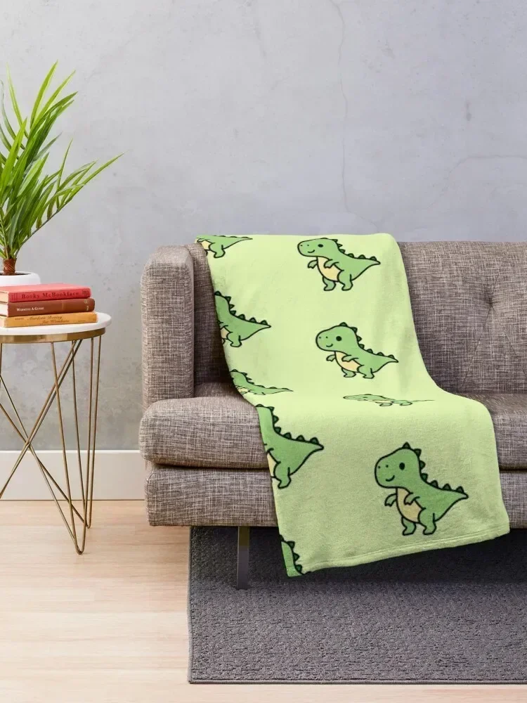 T. Rex Throw Blanket Heavy Blankets For Sofas Flannel Blankets