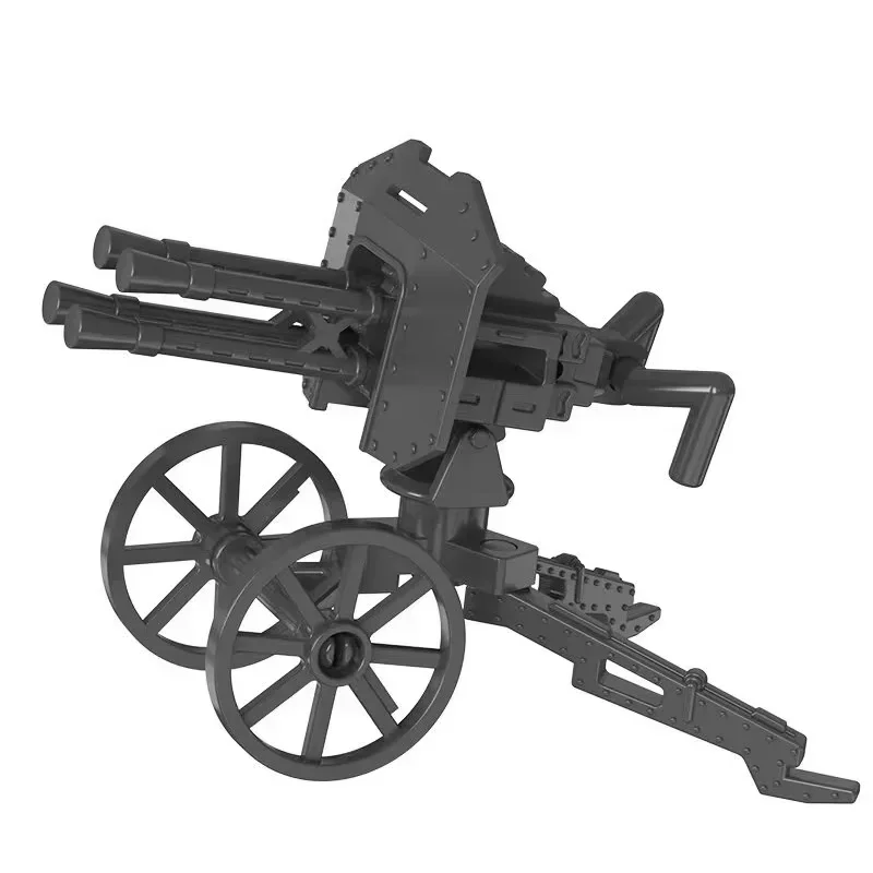 

MOC World War II Military Scene Special Police Gun, Cannons, Building Blocks and Boy's Accessories As Holiday Gift Toys