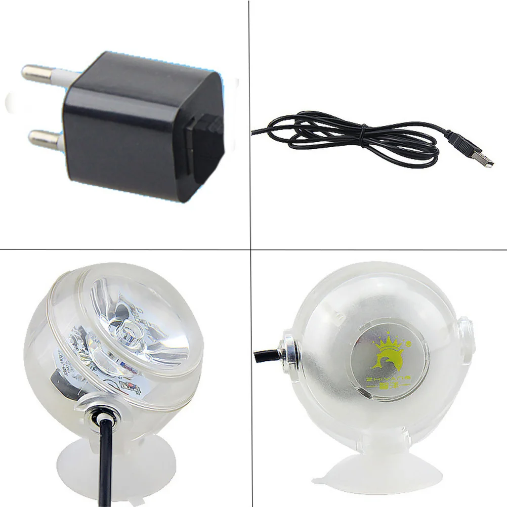 

Durable LED Aquarium Light Submersible Fish Tank Lamp Eu Plug No Leakage Safety Certification Wire Voltage Resistance
