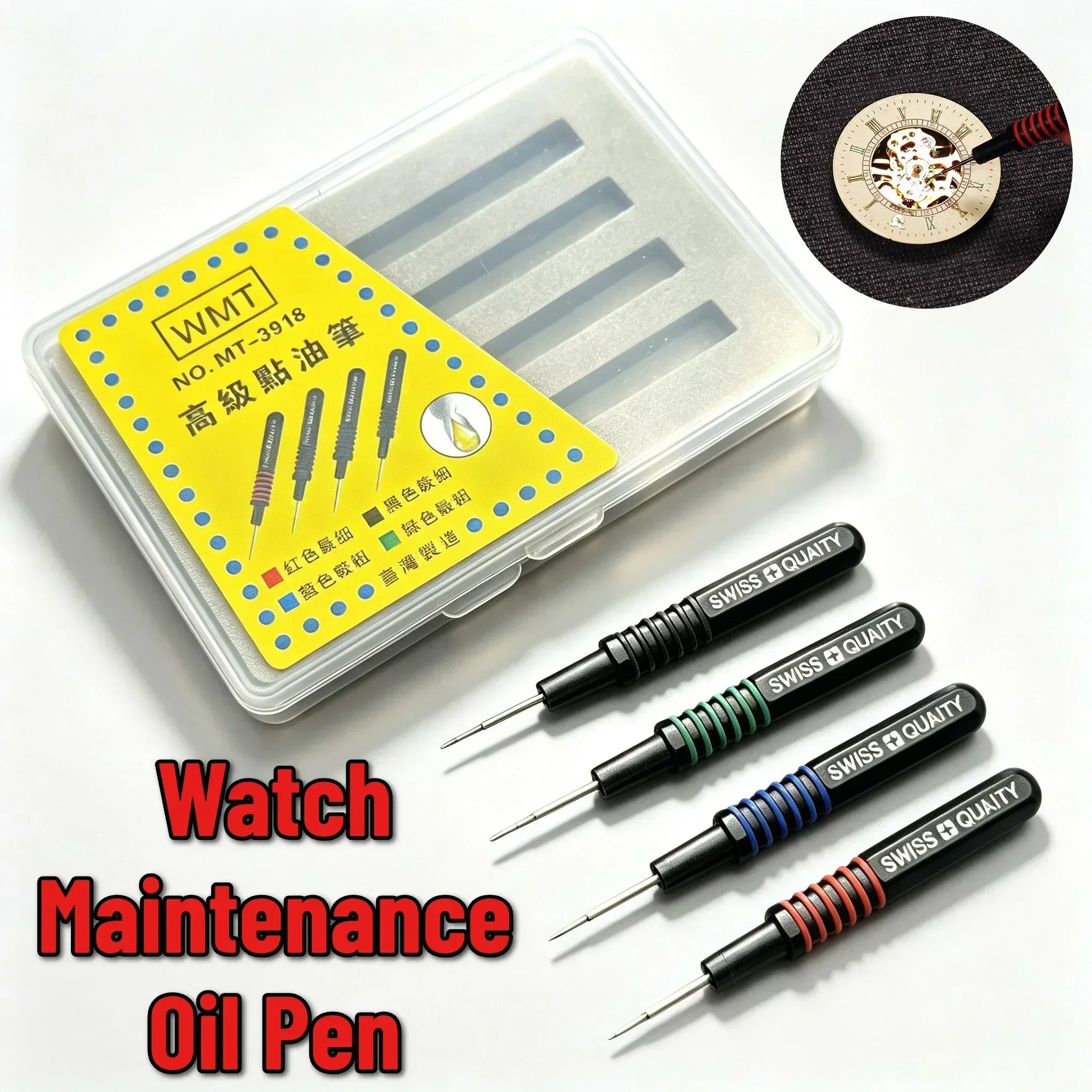 Advanced Precision Point Oiler Pen Watch Maintenance Oil Pen Movement Repair Watch Oil Needle Watchmakers Repair Tool