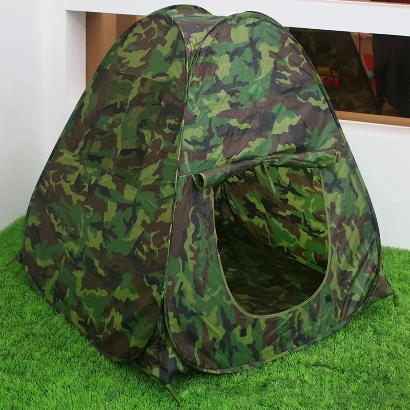 Outdoor Camouflage Bird Watching Camping Tent Portable Play House  Children's Tent for Outdoor Shade Fishing Sports Beach Tent