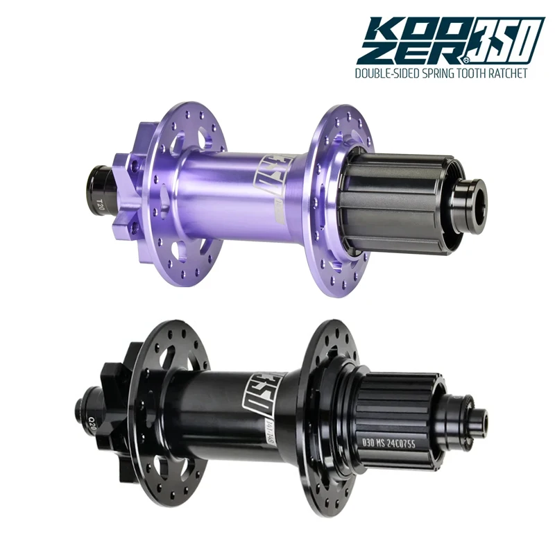 

Koozer 350 High Performance Boost Rear Hub: 8 /12S, 40T/60T Ratchet, 28/32H, CR - MO Steel Axle for E - Bike & MTB