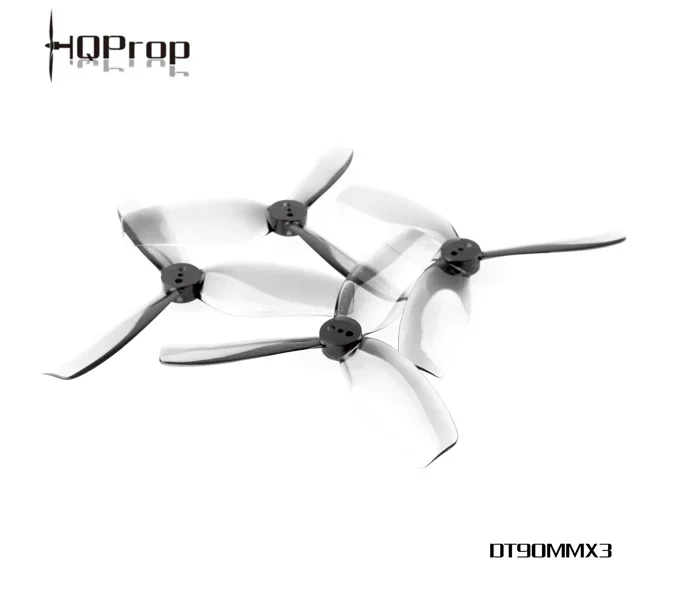 2/4/8Pairs HQPROP Duct-T90MMX3 90mm 3-Blade PC Propeller 1.5mm for RC FPV Freestyle 3.5inch Cinewhoop Ducted Drones Cinelog35