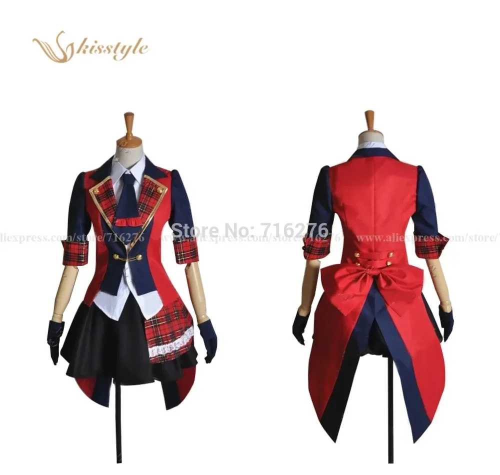 

Kisstyle Fashion Anime AKB0048 Attack Group Sae Miyazawa Uniform Cosplay Costume Custom-Made