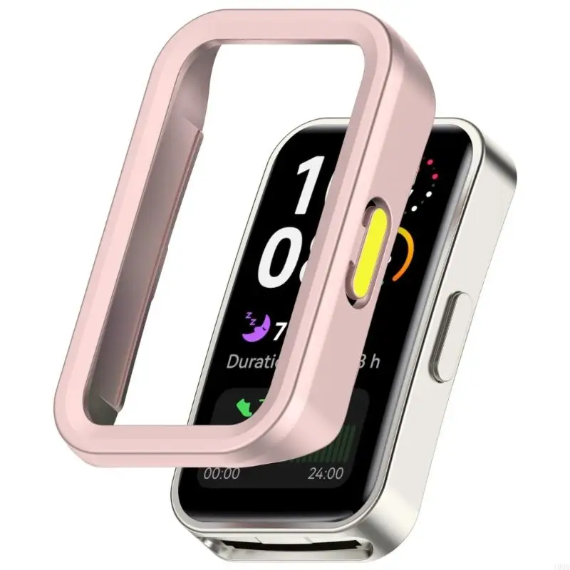 

J0MB Scratch Resistant Cover strong Plastic Shell Lightweight Half Open Case Offering Full protections for Band 10 9 8