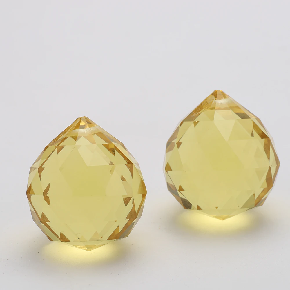 1 قطعة 30 مللي متر الكرة كريستال الشمس الماسك المنشور معلقة suncatchers مع الزجاج بريزم قوس قزح صانع للنوافذ غرفة المنزل حديقة ديكور