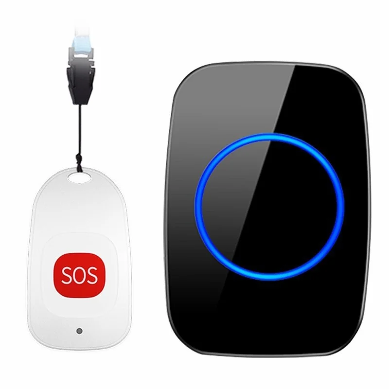 

2PCS New Smart Audio Door Phone Waterproof 300m Wireless Doorbell Night Vision Network Technology 12V Power Supports Memory Card