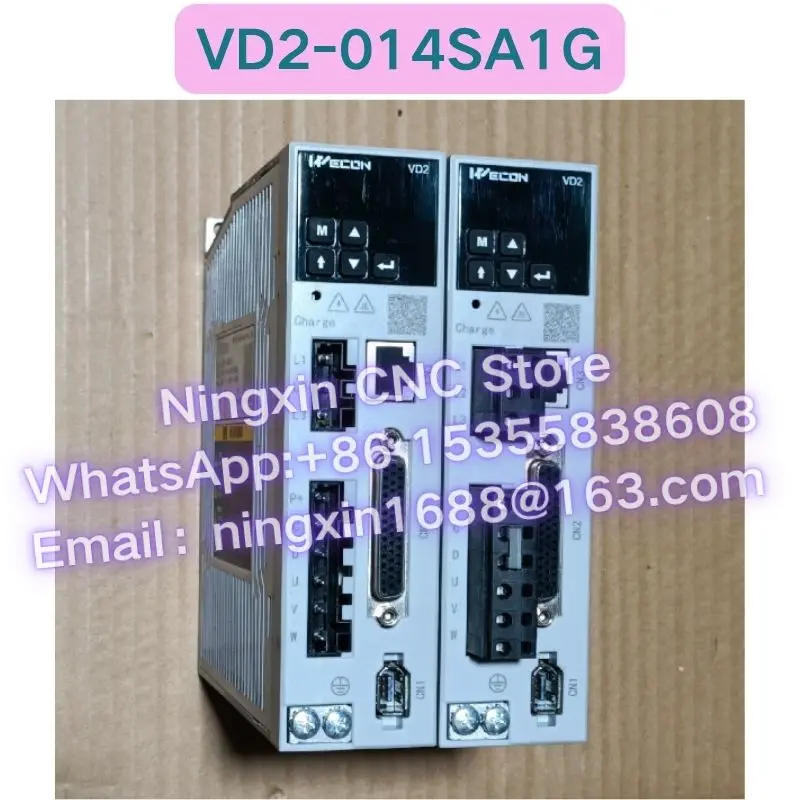 Second-hand VD2-014SA1G servo drive Functional test OK Fast delivery
