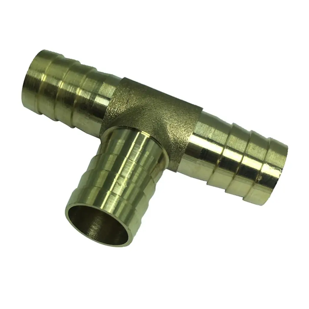 Brass T Pipe Fitting External Thread T Shaped Connection Coupling