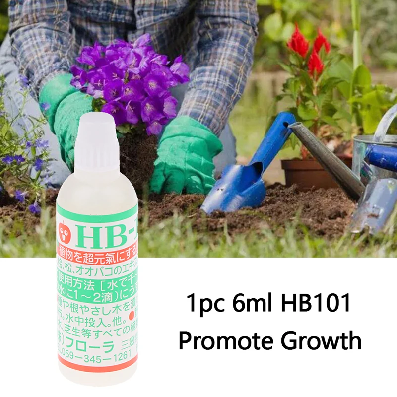 

1Pc 6ml HB101 Promote Growth And Strong Root Liquid Plant Succulent Slow-Release Vitality Liquid Nutrient Liquid Rooting Liquid