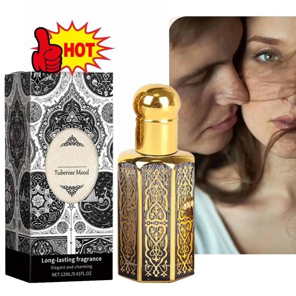 2025 Arab Charming Perfume Warming Feelings Between Men And Women Long-acting Essential Oil Kiss Fragrance Fashion Scent