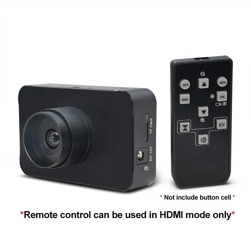 12mp Camera 1080p Usb Streaming Webcam Recording 4k@30fps Industry C/cs-mou With No Distortionnt Lens Camera