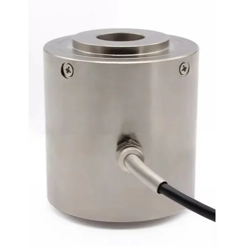 NEW LCHX-A02 0-5T 10T 20T 30T 50T Through Hole Column Type Load Cell Circular Weighing Sensor for Pressure Testing Machine