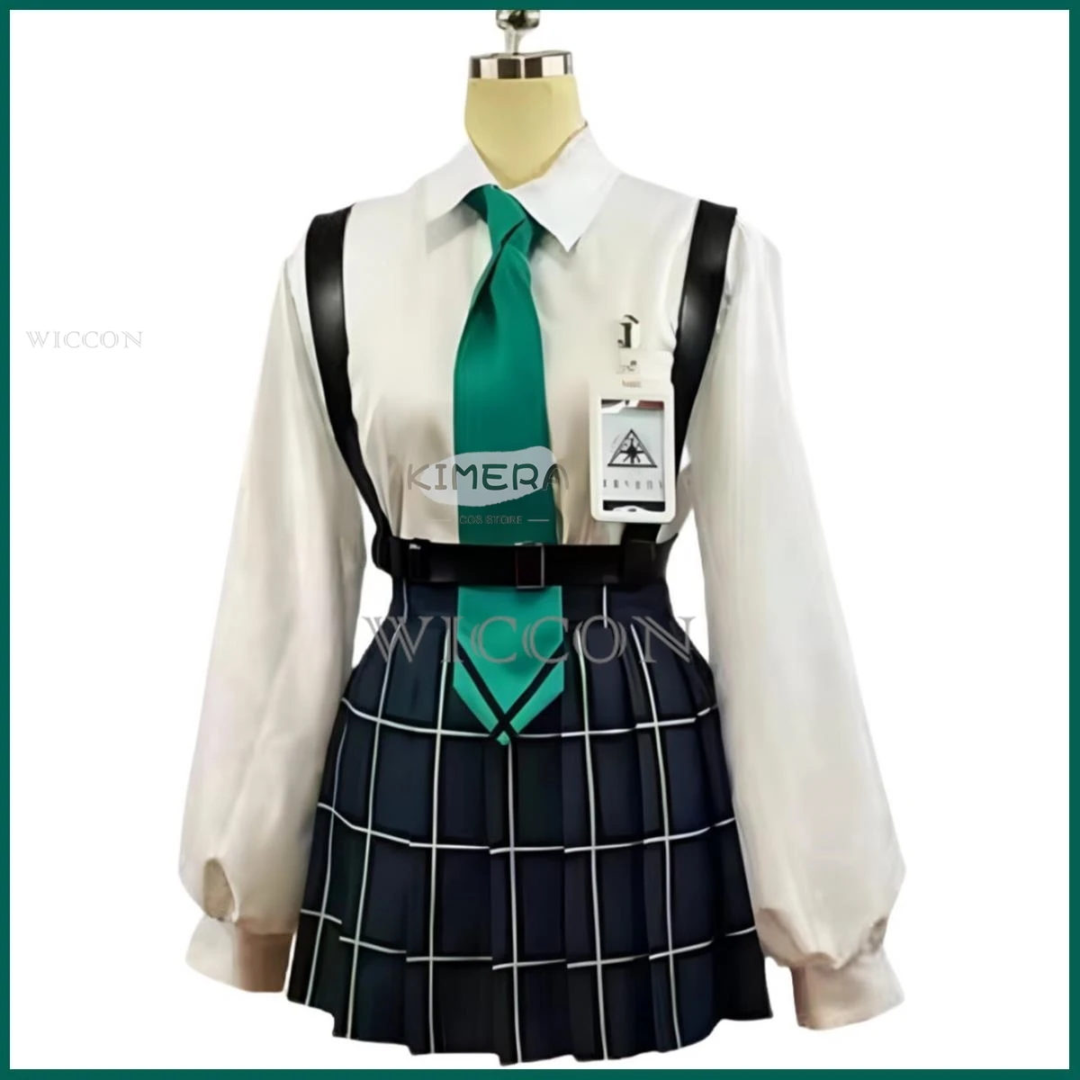 

Takanashi Hoshino Cosplay Costume Wig Japanese JK School Uniform Skirt Women Sexy Kawaii Carnival Suit