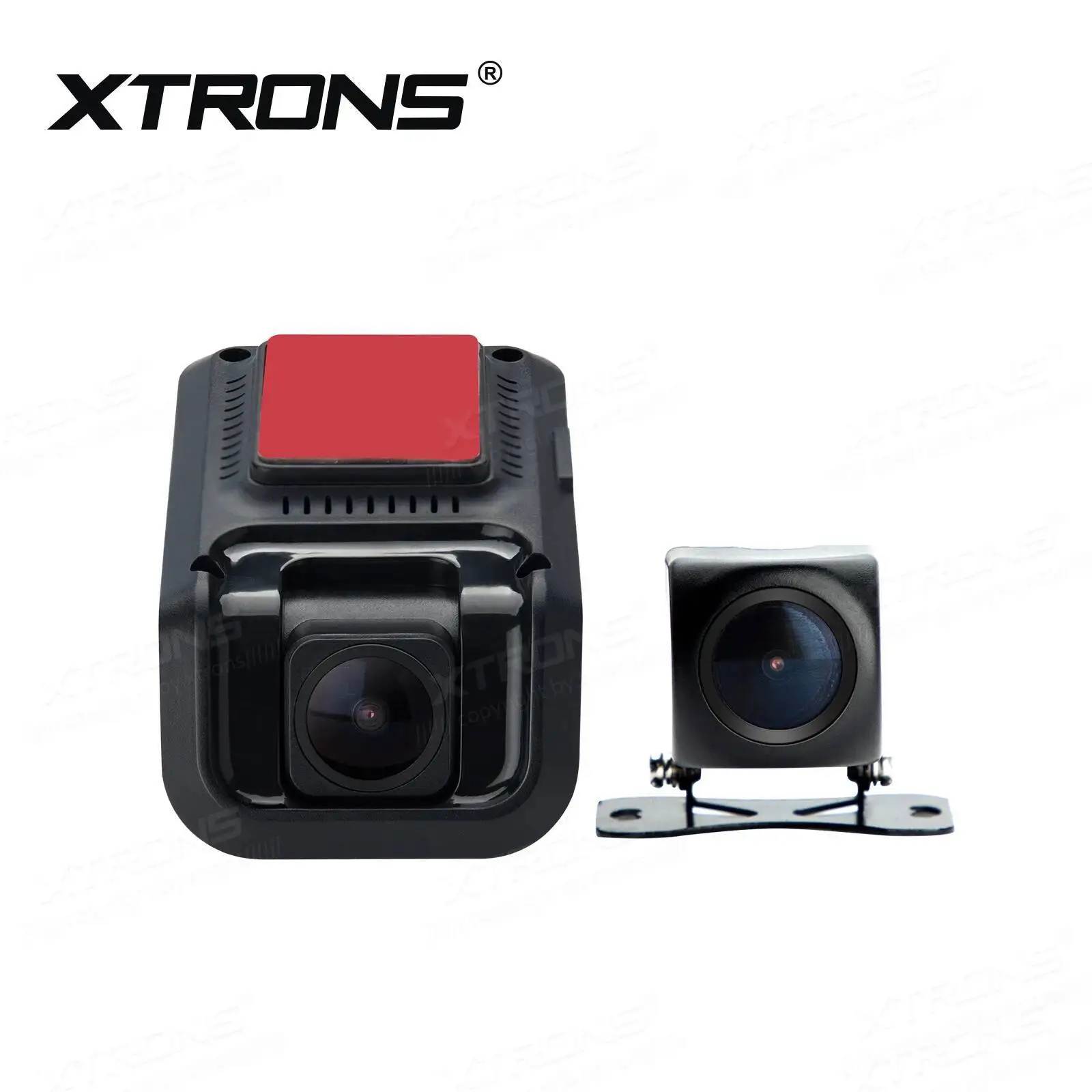 XTRONS DVR027SCar Front + Rear DVR Video Recorder System 1920*1080P+ 1280*720 HD Dual Wide-Angle Lens Camera With ADAS Function