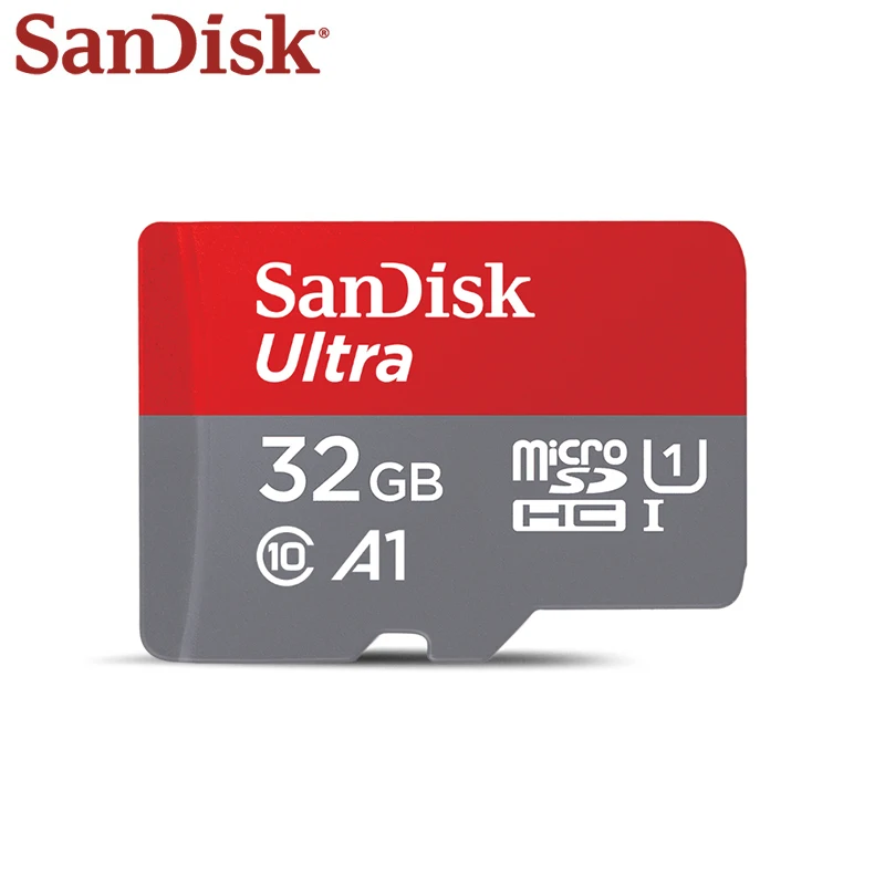 100% Original SanDisk Micro SD Card Class 10 TF Card 32GB 64GB 128GB Up to 98MB/s Memory Card for Phone Tablet Flash Card