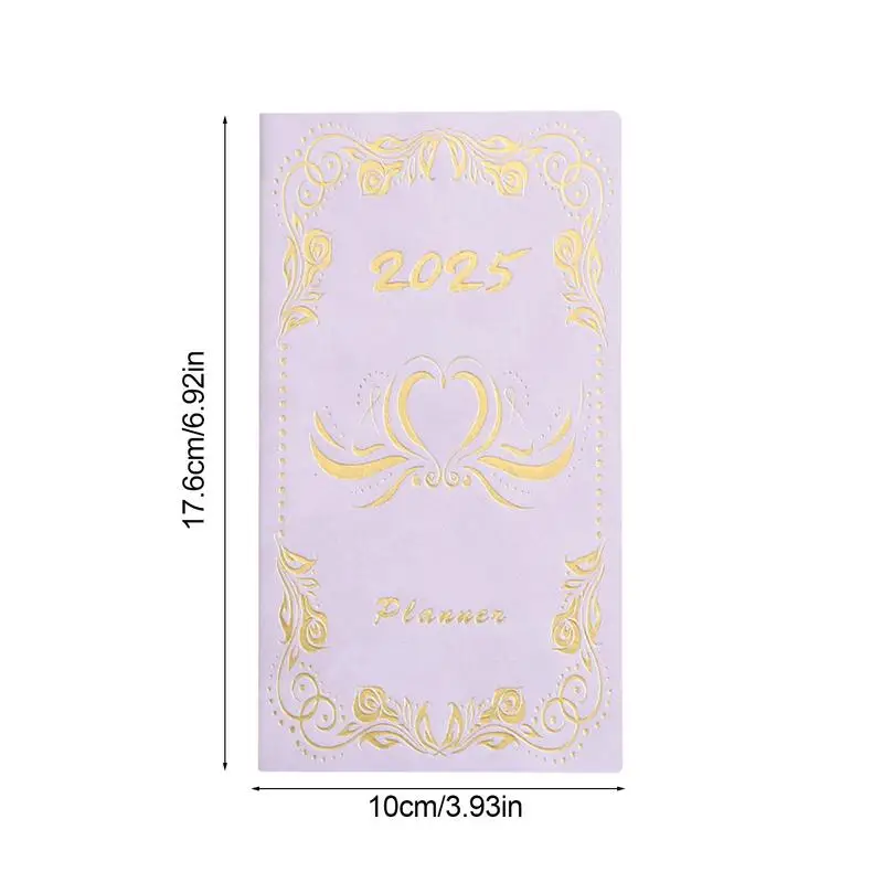 Day Designer Planner 2025 A6 Daily Planner Plan Book 2025 Agenda Writing Book Academic Planner Weekly And Monthly Planner Day