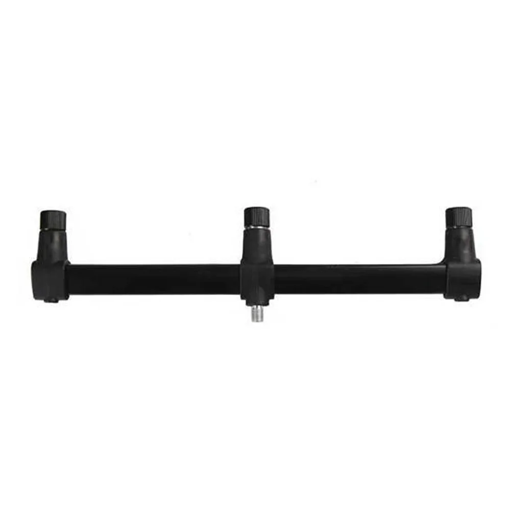 Carp Fishing for Rod Pod Bank Bracket System with Crossbars to Maintain Rod Stability During Long-Duration Lake or Shore Fishing