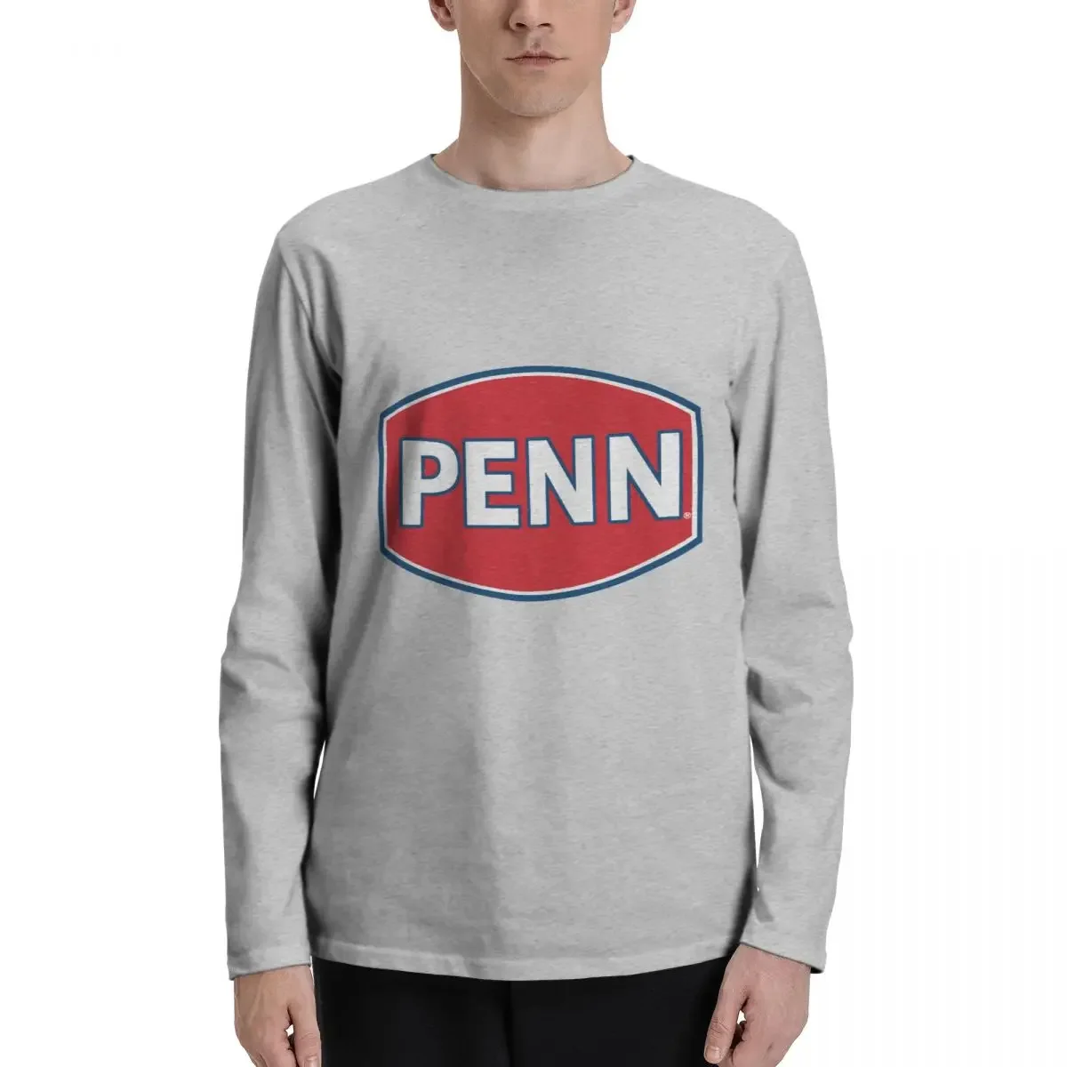 Penn Fishing Gear Reel Rod Long Sleeve T-Shirts T-shirt Tee Cool Funny Natural High Quality