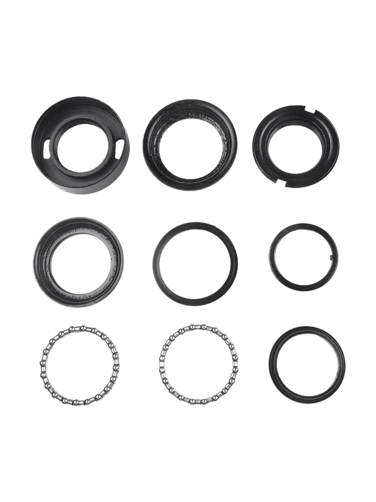 

Ebike Headset Ebike Steering Bearing For Smooth Driving Black Black Color Good Compatibility High Quality Material