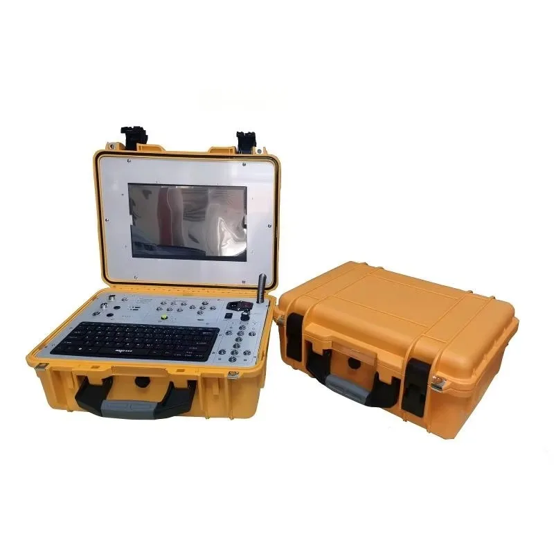 High Temperature Pressure Resistant Downhole CCTV , Precision Depth Counter System, Complete Winch Equipped Industrial Borehole