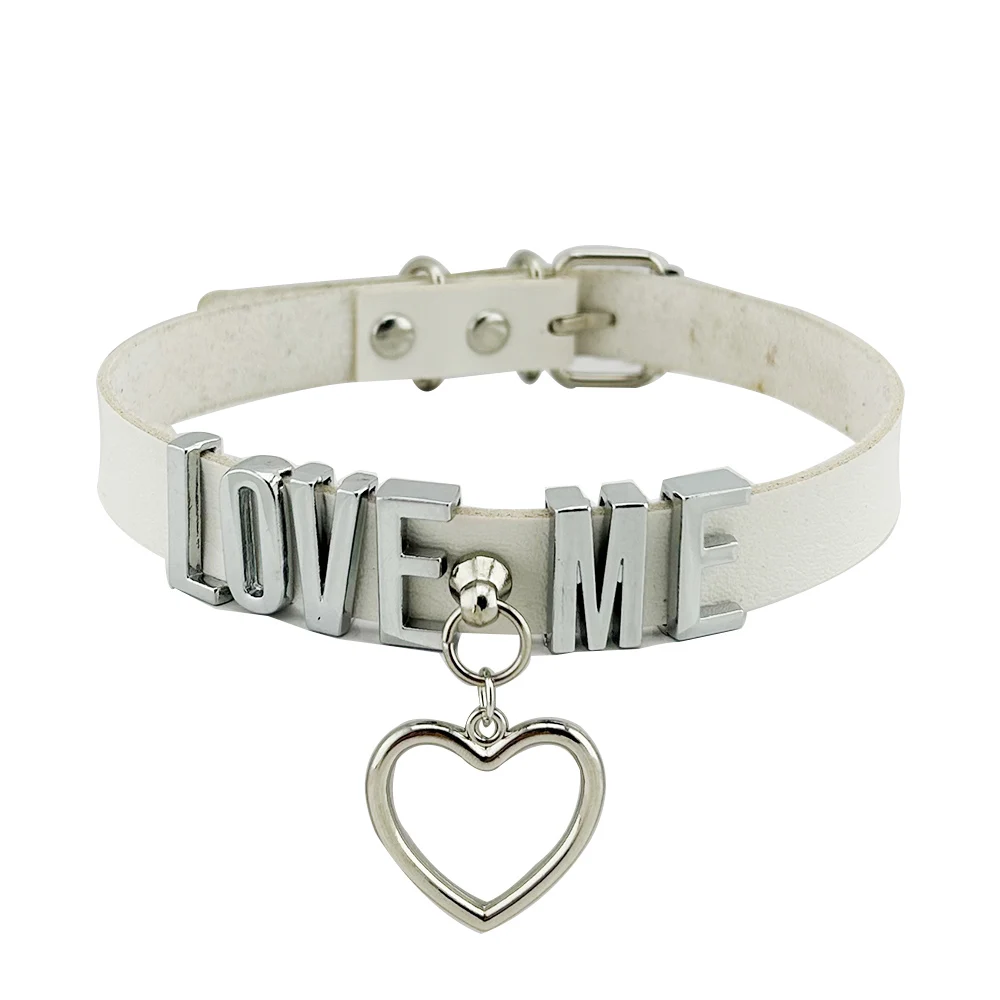 بو الجلود مخصصة يو بابا قلادة القلب للنساء ، قلادة قلادة ، تأثيري التبعي ، القوطية ، فاسق ، مثير ، الهيب هوب ، اسم #6