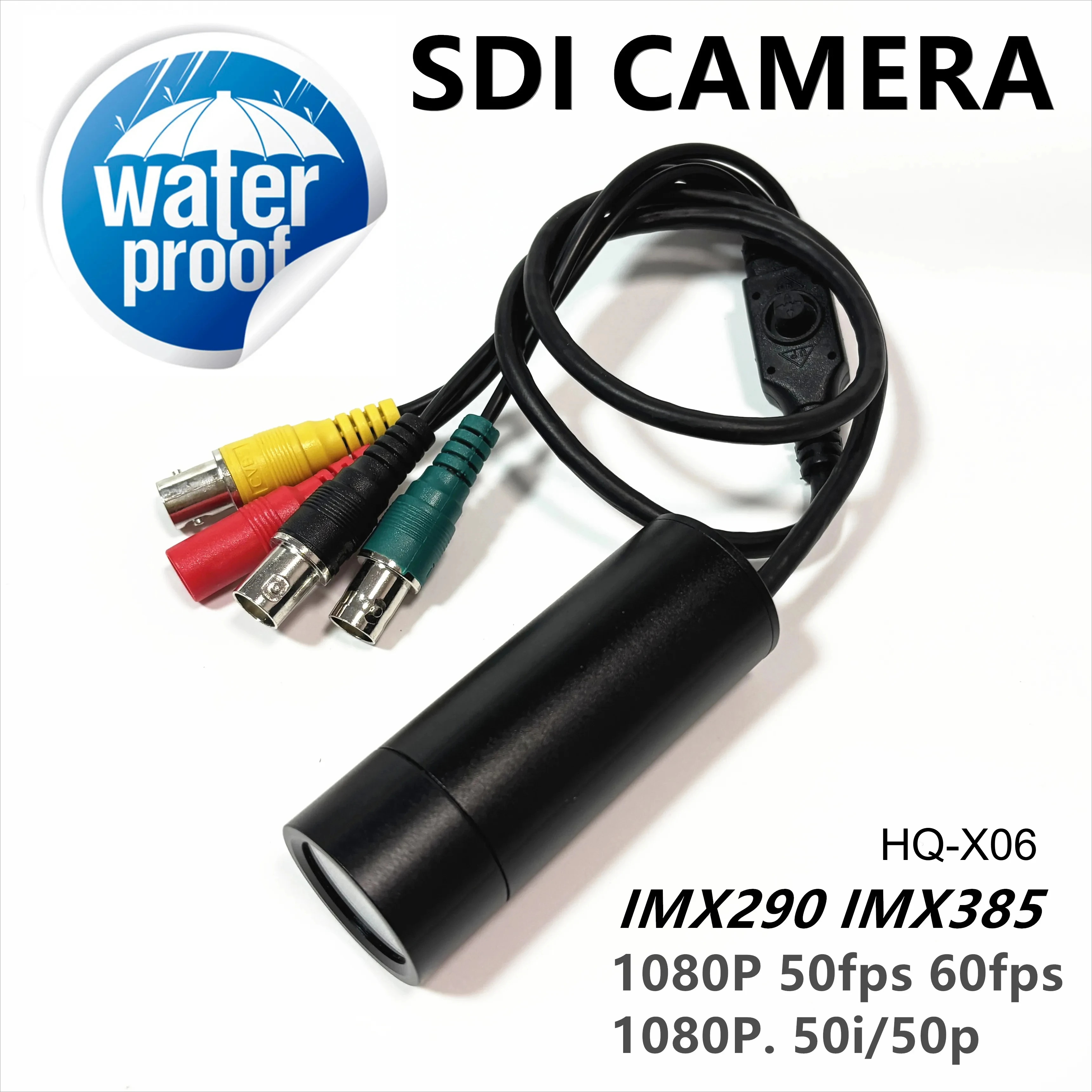 Small Mini Bullet Lipstick Camera SDI No delay Real-time 60fps IMX385 For Streaming Broadcast Device 16X D-Zoom Joystock Remote