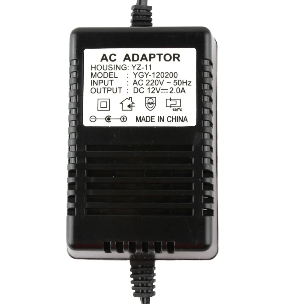For DC12V 2000mA 2A Linear Regulated Power Adapter Transformer For CCD Camera (002)