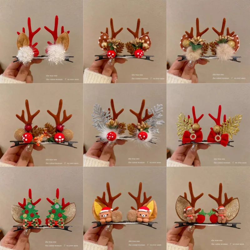 

New Christmas Element Side Clip, Bangs Hairpin Hair Accessory