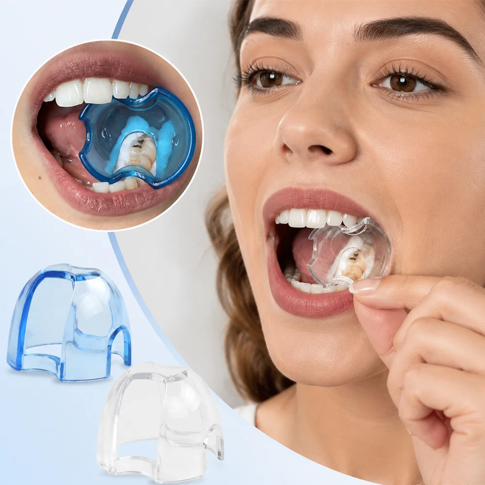 Dental Occlusion Blocker, Oral Opener, Lip and Cheek Retractor, Blue, White, Suitable for Dentists to Use for Teeth Whitening, Oral Expansion, and Treatment of Anterior and Posterior Teeth