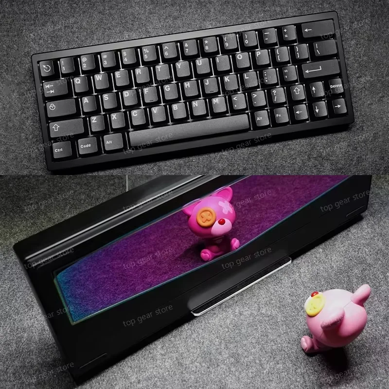 キーボード everglide su64 Everglide SU64 ゲーミングキーボード ホール効果スイッチ RT 0.001mm